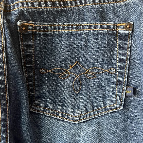 Gently Worn, but Lovingly Cared For Abercrombie & Fitch Western-Inspired Jeans - Picture 12 of 13